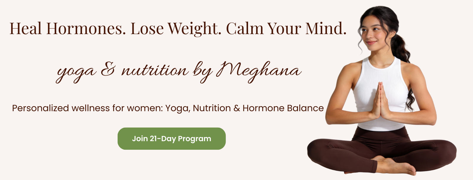 yoga & nutrition by Meghana